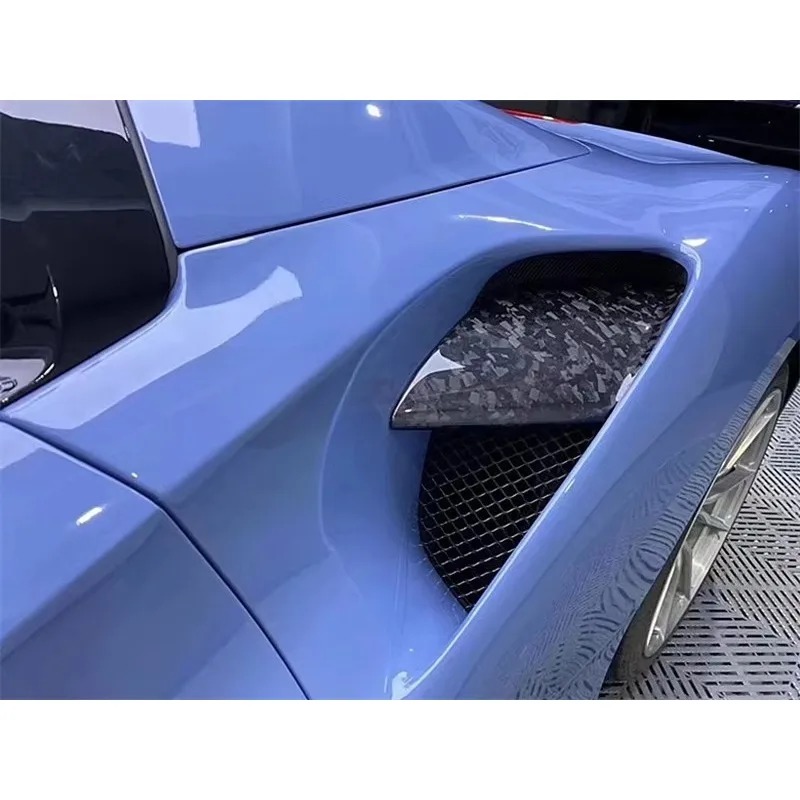 For 488 Carbon Fiber Side Vent for  488 GTB Spider Dry Carbon Fiber Rear Side Fender air Vents